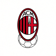 AC米兰对阵国际米兰的意甲德比赛后分析图片 - 球员庆祝进球瞬间